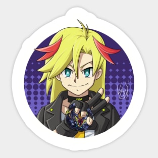 Zac the Sunrise from Beyblade Burst Sticker